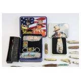 Vintage Pocket Knife Lot - John Wayne