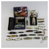 Vintage Pocket Knife Lot - John Wayne