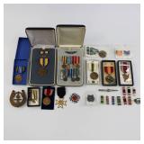 US Military Ribbon & Medal Lot