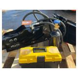 FUTURE Mini Skid Steer Post Driver FT-D45