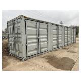 MMPU1058600 / One Trip Sea Container, 4 Side Doors, 40