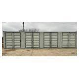 MMPU1058600 / One Trip Sea Container, 4 Side Doors, 40