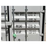 CFGU4035802 / 40HC Sea Container w/4 Side Doors, Single Trip