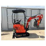 2025 AGT Mini Excavator QK18K-C with Powered Thumb