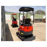 2025 AGT Mini Excavator QK18K-C with Powered Thumb