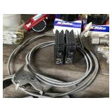 Lot of Tools - Hardware & More / Battery Charger / C-Clamps / Electrical / Wrenches / Gloves / Rope / Automotive & More