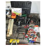 Lot of Tools - Hardware & More / Battery Charger / C-Clamps / Electrical / Wrenches / Gloves / Rope / Automotive & More