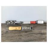 4 - Vintage Molds for Making Lead Fishing Sinkers