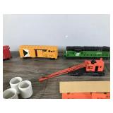 Lot of Train Cars and Accessories