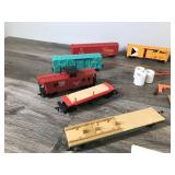Lot of Train Cars and Accessories