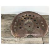 Vintage Metal Tractor Seat