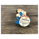 Danbury Mint Betty Boop Calendar Figurine - January
