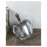 Vintage Flamex Electric Indy-A-Match Genuine Hand Cut Crystal