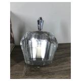 Vintage Flamex Electric Indy-A-Match Genuine Hand Cut Crystal