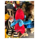 Lot of Stuffed Animals & More - McDonald’s - Smurf - Beanie Babies - Garfield - Coca Cola