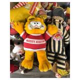 Lot of Stuffed Animals & More - McDonald’s - Smurf - Beanie Babies - Garfield - Coca Cola