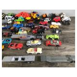 Lot of Toy Cars - Trucks - Trailers and More