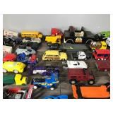 Lot of Toy Cars - Trucks - Trailers and More