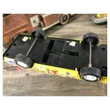 Lot of Toy Trucks - Semis / Trailers  -  Race Car - Grader & More