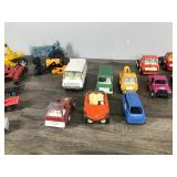 Large Lot of Collectible Die Cast Trucks & More - Tonka - Tootsie Toy - Hot Wheels - Buddy L & More