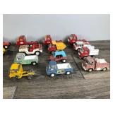Large Lot of Collectible Die Cast Trucks & More - Tonka - Tootsie Toy - Hot Wheels - Buddy L & More
