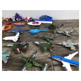 Lot of Collectible Planes / Jets Boats & Motorcycles