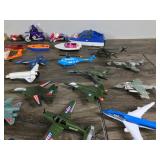 Lot of Collectible Planes / Jets Boats & Motorcycles