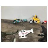Lot of Collectible Planes / Jets Boats & Motorcycles