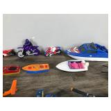 Lot of Collectible Planes / Jets Boats & Motorcycles