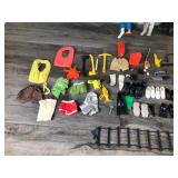 Lot of 4 1971 Mattel Dolls with Accessories