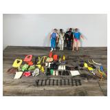 Lot of 4 1971 Mattel Dolls with Accessories