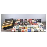 Lot of Music 8 Track Tapes - Kiss - Charlie Daniels Band - Merle Haggard - Jerry Reed & More