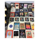 Lot of Music 8 Track Tapes - Kiss - Charlie Daniels Band - Merle Haggard - Jerry Reed & More