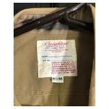 USMC Khaki Long Sleeve Military Dress Shirt - Possible Vietnam Era