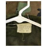 Vintage Vietnam Era Military  Pilot Zip Up Long Sleeve Shirt Fire Resistant