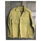 Vintage Military Button Up Long Sleeve Shirt