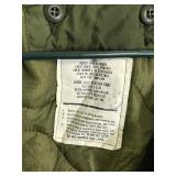 US Army Cold Weather Jacket with Liner
