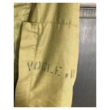 US Army Military Long Sleeve Button up Shirt with 47th Viking Infantry Division Patch & E-6 Patch on Both Sleeves