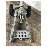 Rare 1963 Guerrilla Toy Booby Trap (Mattel) & A Toy Firing German 88mm Flak 36 Anti Aircraft Gun from WWII