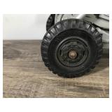 Rare 1963 Guerrilla Toy Booby Trap (Mattel) & A Toy Firing German 88mm Flak 36 Anti Aircraft Gun from WWII