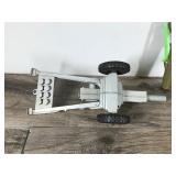 Rare 1963 Guerrilla Toy Booby Trap (Mattel) & A Toy Firing German 88mm Flak 36 Anti Aircraft Gun from WWII