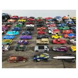 Lot of 87 Die Cast Cars and More