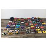 Lot of 87 Die Cast Cars and More
