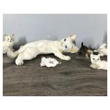Lot of Cat Figurines - Lefton - Global Art & More