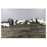 Lot of Cat Figurines - Lefton - Global Art & More