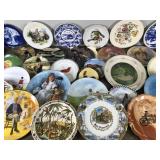 Large Lot of Collectible Plates