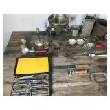 Lot of Vintage Kitchen Utensils and More