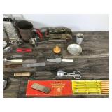 Lot of Vintage Kitchen Utensils and More