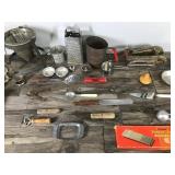 Lot of Vintage Kitchen Utensils and More
