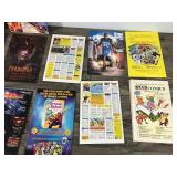 Lot of 18 Marvel Comic Books and 1 Sheet of Marvel Cards